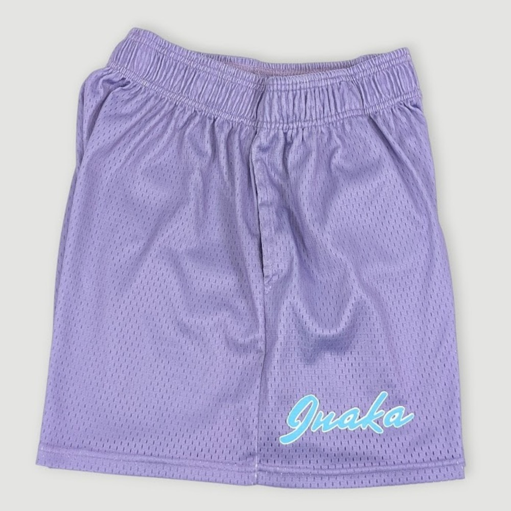 Inaka Power Classic Mesh Shorts Mens Medium 4.5" Inseam Purple Gym Workout - Picture 6 of 11